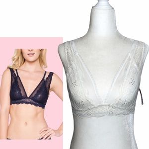 ANEMONE White Lace Bralette